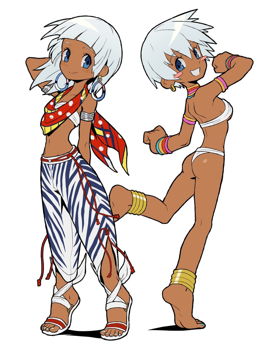 elena (street fighter and 2 more) drawn by sach56000