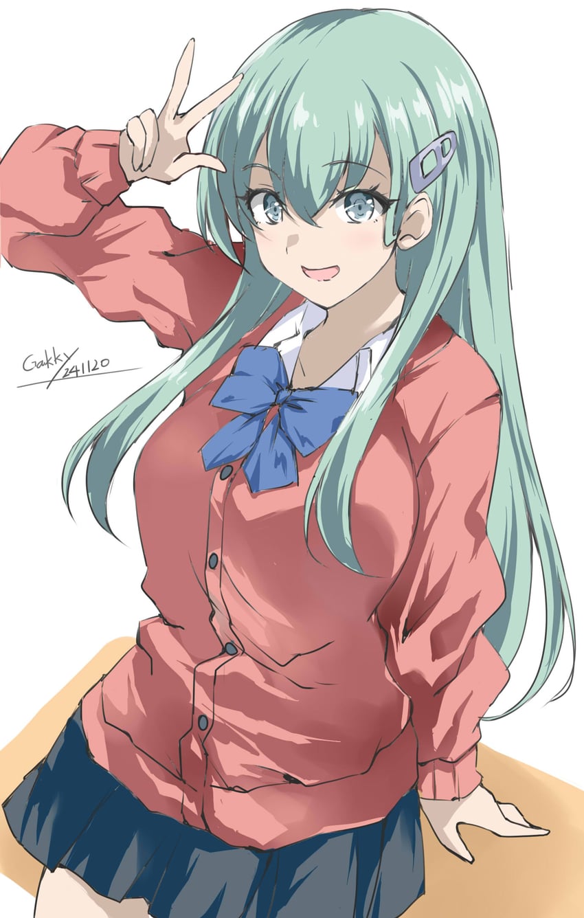 suzuya and suzuya kai ni (kantai collection) drawn by gakky