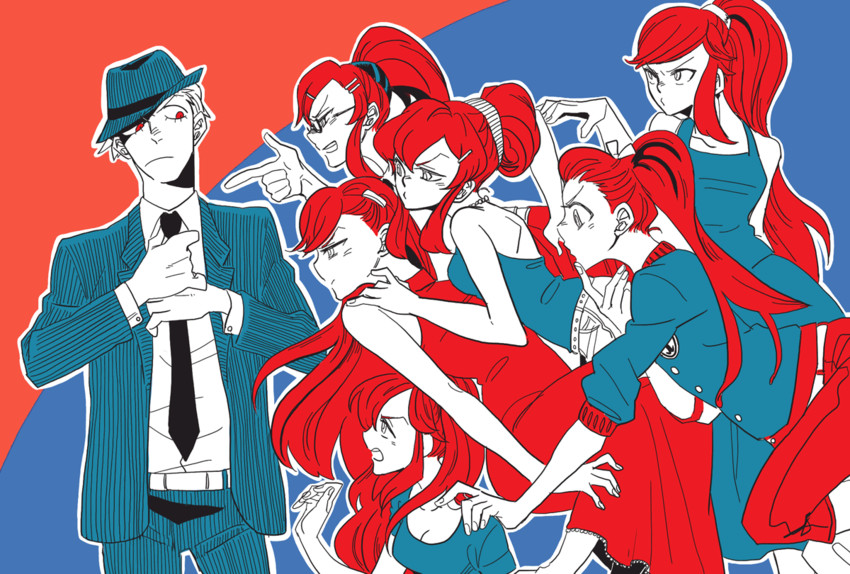 yoko littner and kamina (tengen toppa gurren lagann) drawn by katou_(hyaena)