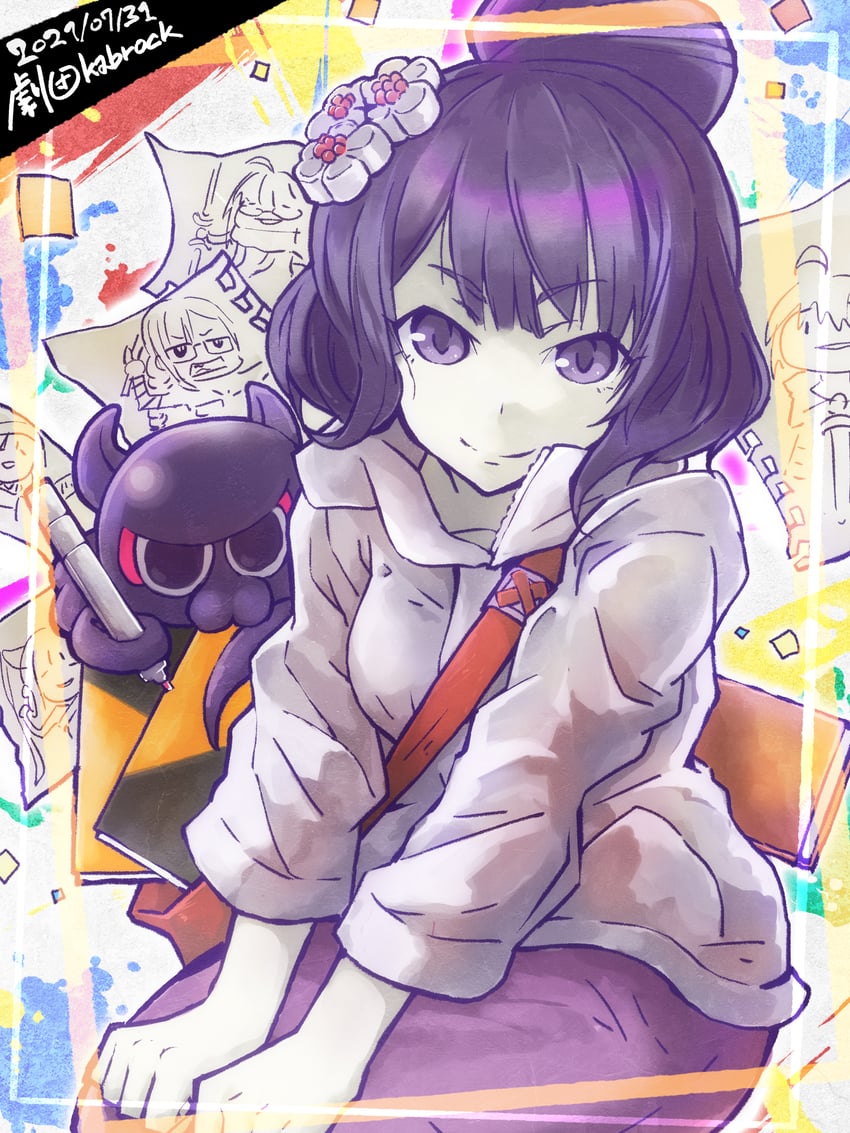 artoria pendragon, saber, katsushika hokusai, yu mei-ren, mysterious heroine x alter, and 2 more (fate and 1 more) drawn by gekidan_kabrock