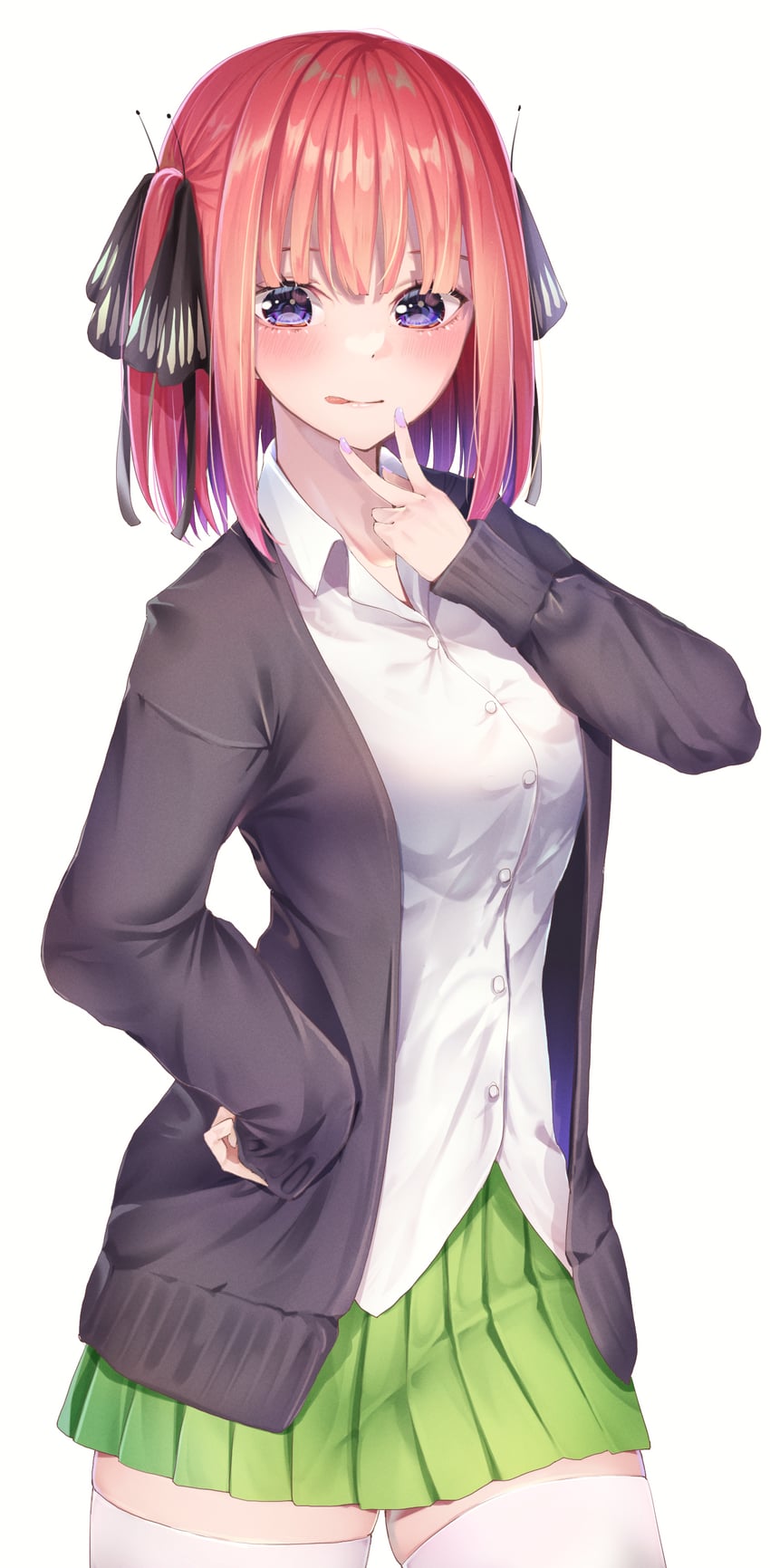 nakano nino (go-toubun no hanayome) drawn by yuunamida_uyu
