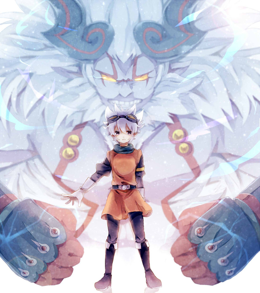 saryuu evan and chou majin evarth (inazuma eleven and 2 more) drawn by poison916