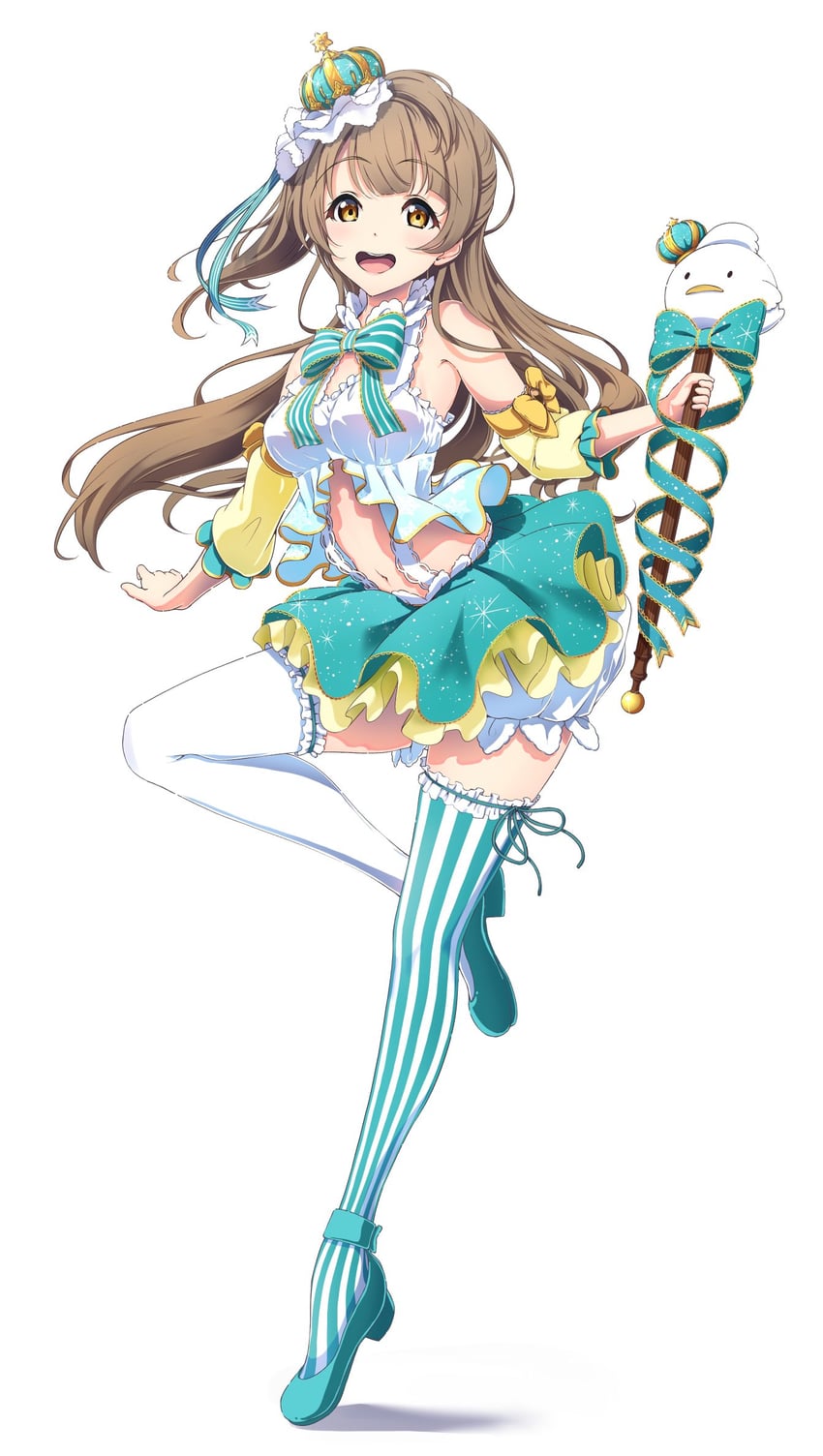 minami kotori (love live! and 2 more) drawn by amagi_(volfuji)