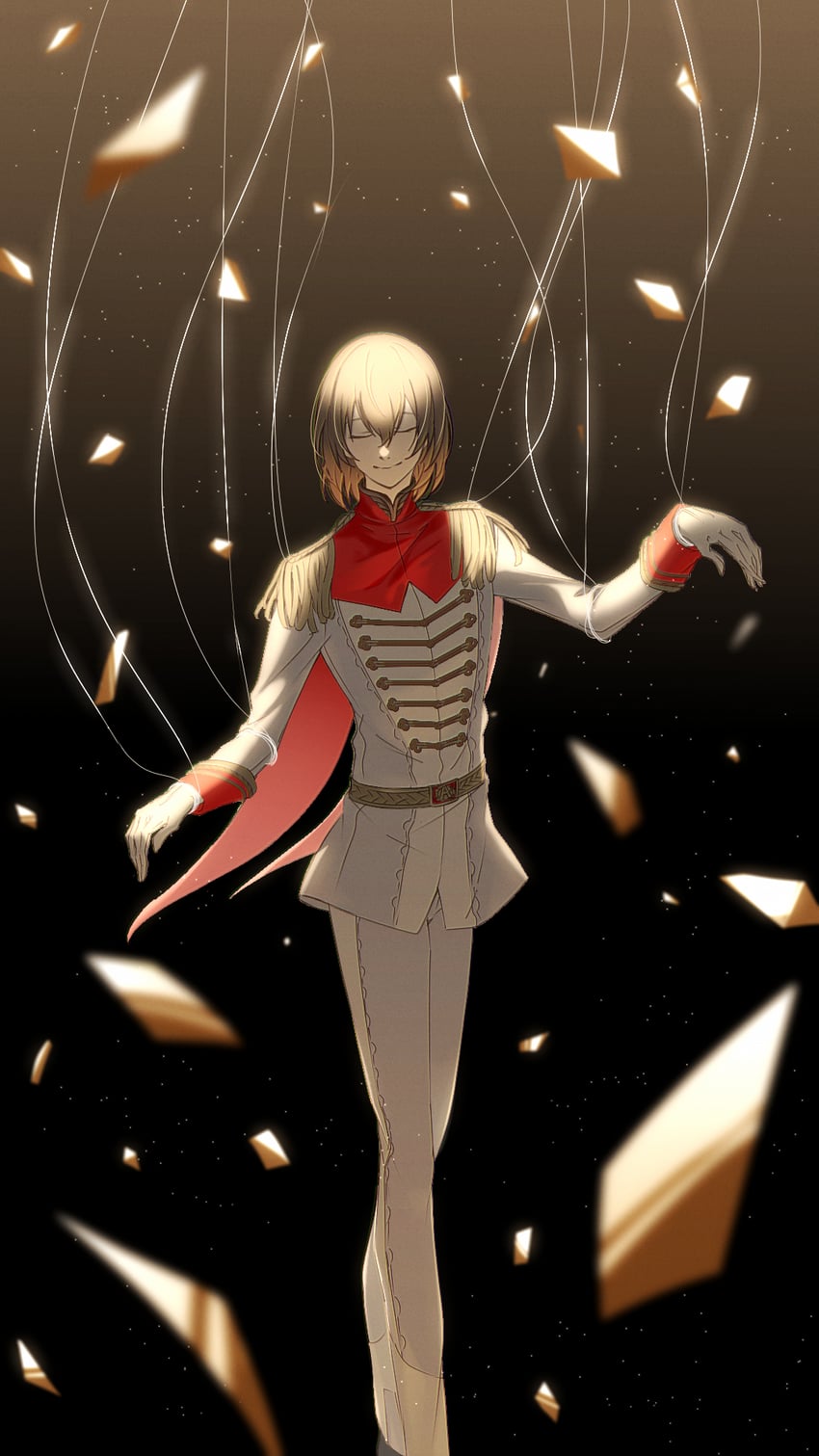 akechi gorou and crow (persona and 1 more) drawn by rituka