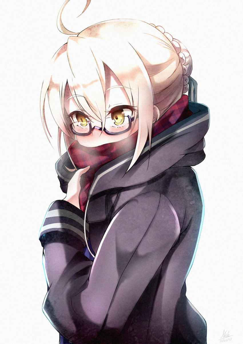 artoria pendragon and mysterious heroine x alter (fate and 1 more) drawn by nakatokung