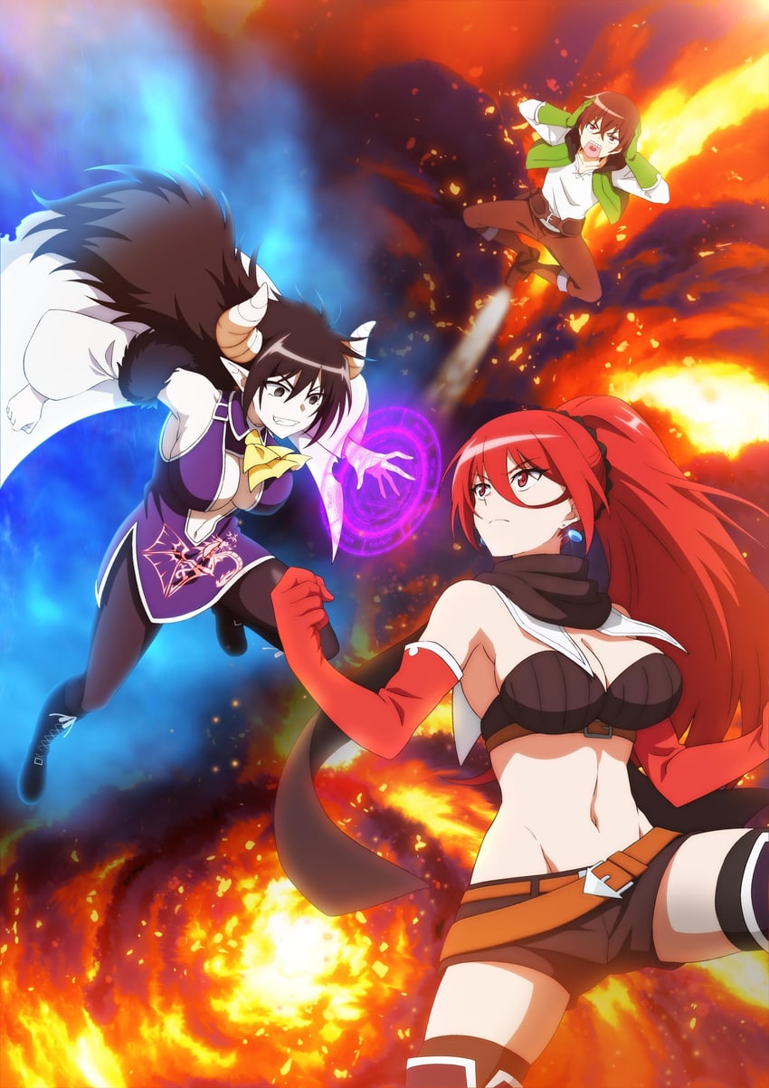 ikusaba maya, kilmaria, and ikusaba asahi (isekai one turn kill nee-san: ane douhan no isekai seikatsu hajimemashita)