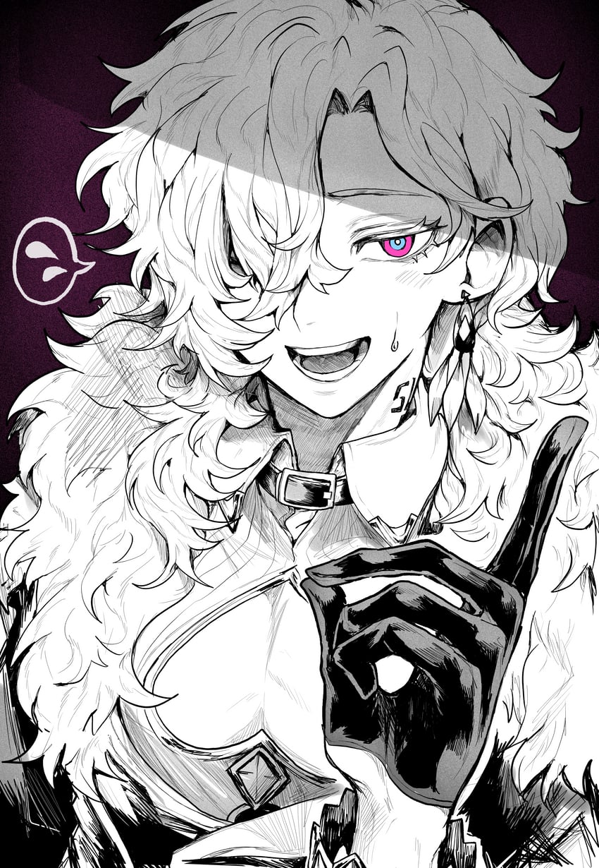 aventurine (honkai and 1 more) drawn by yotsumi_shiro
