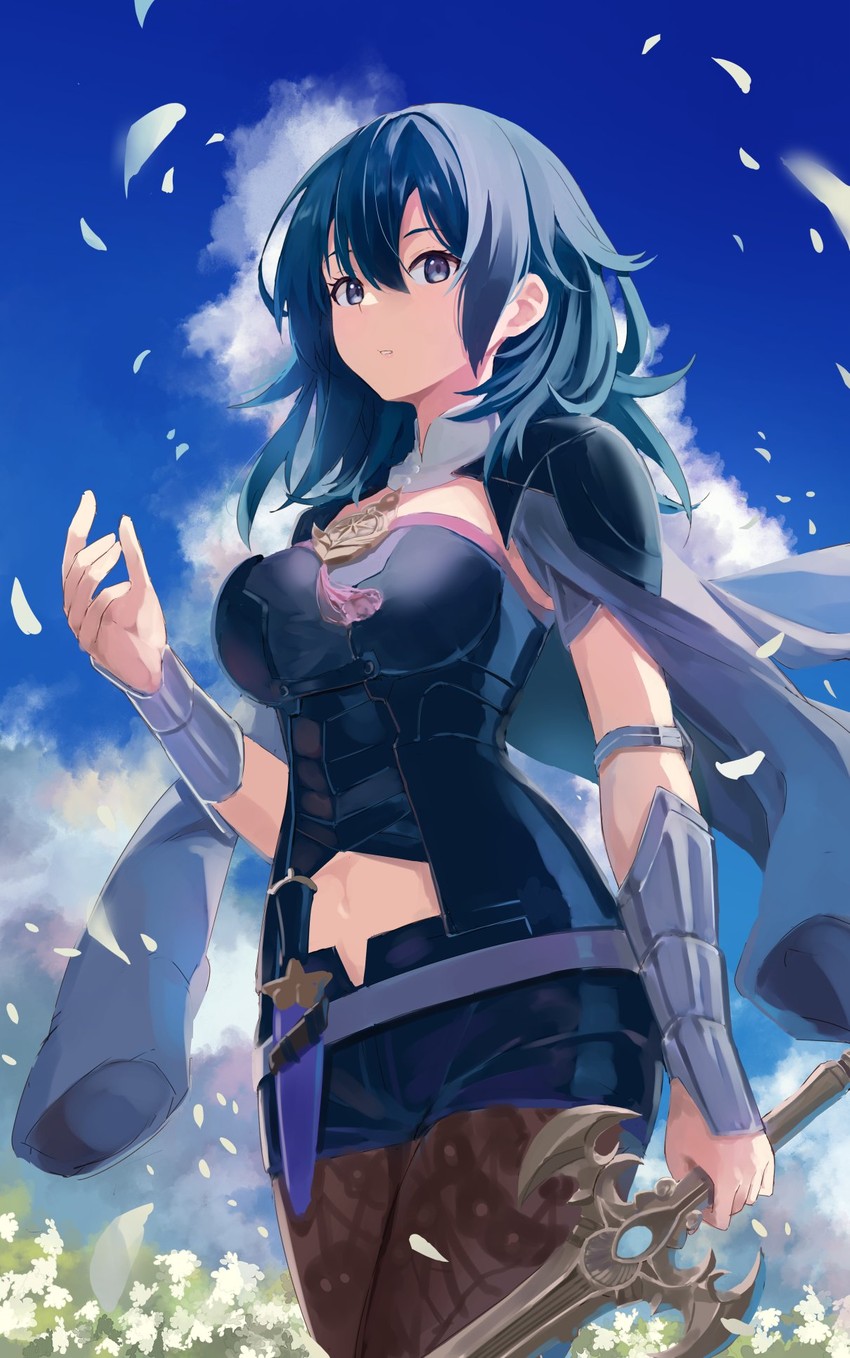 female byleth (fire emblem and 1 more) drawn by .com_(bot_com1)