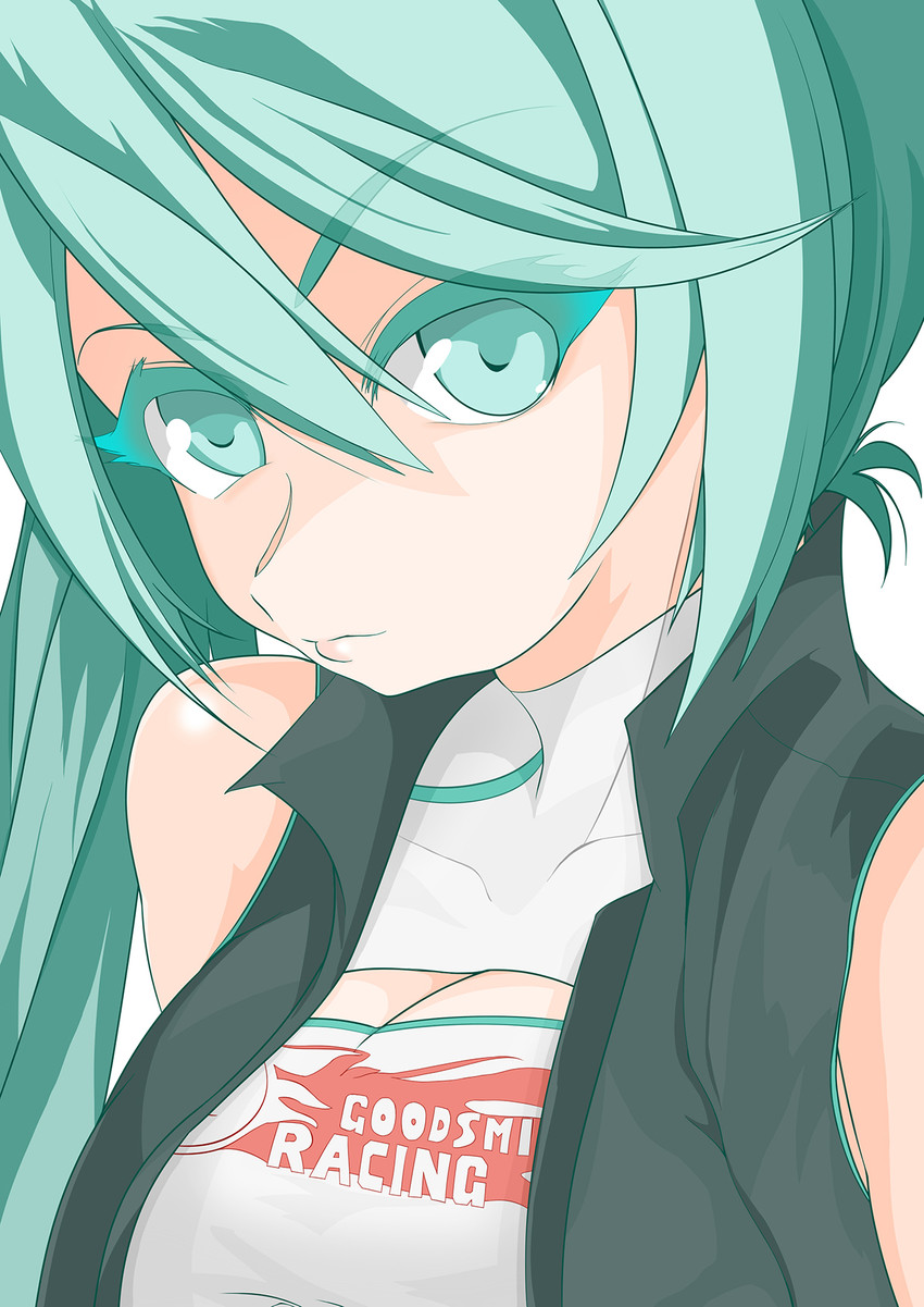 hatsune miku (vocaloid and 1 more) drawn by gaixas1