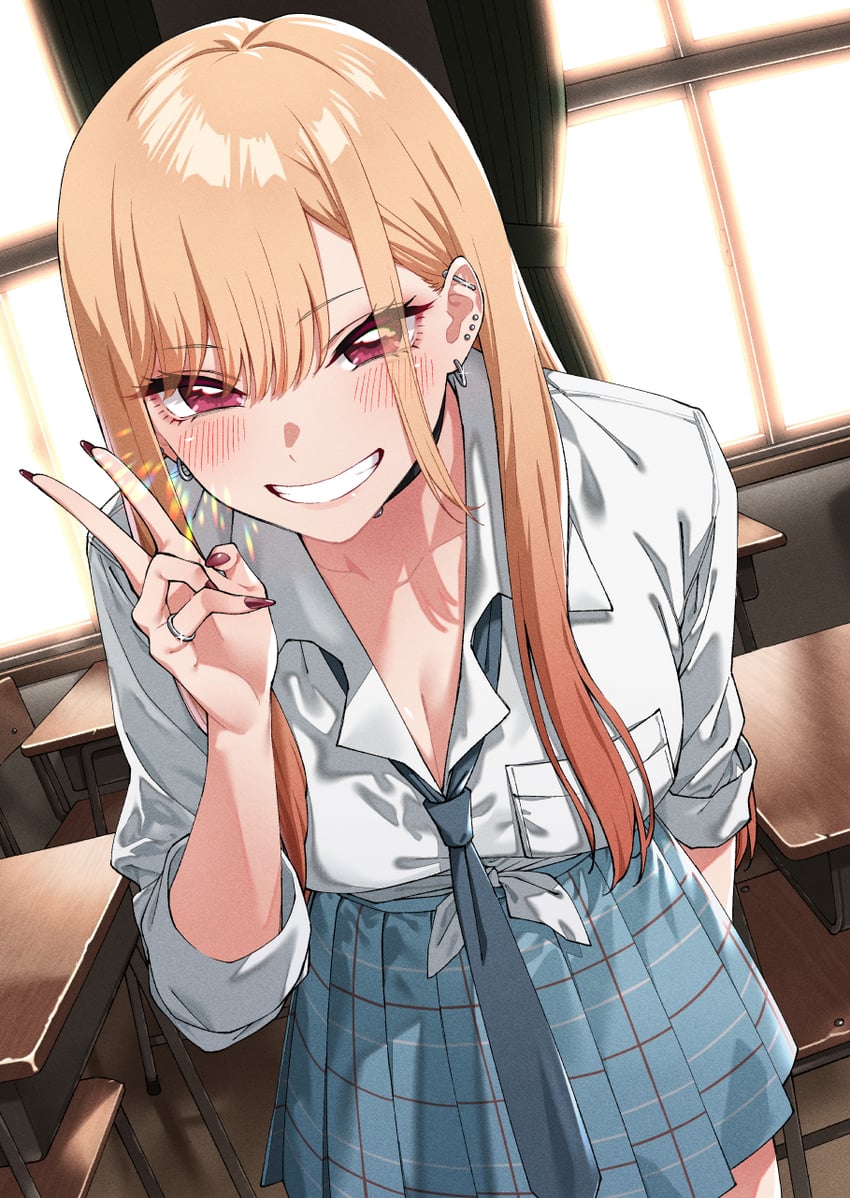 kitagawa marin (sono bisque doll wa koi wo suru) drawn by ice_reizou