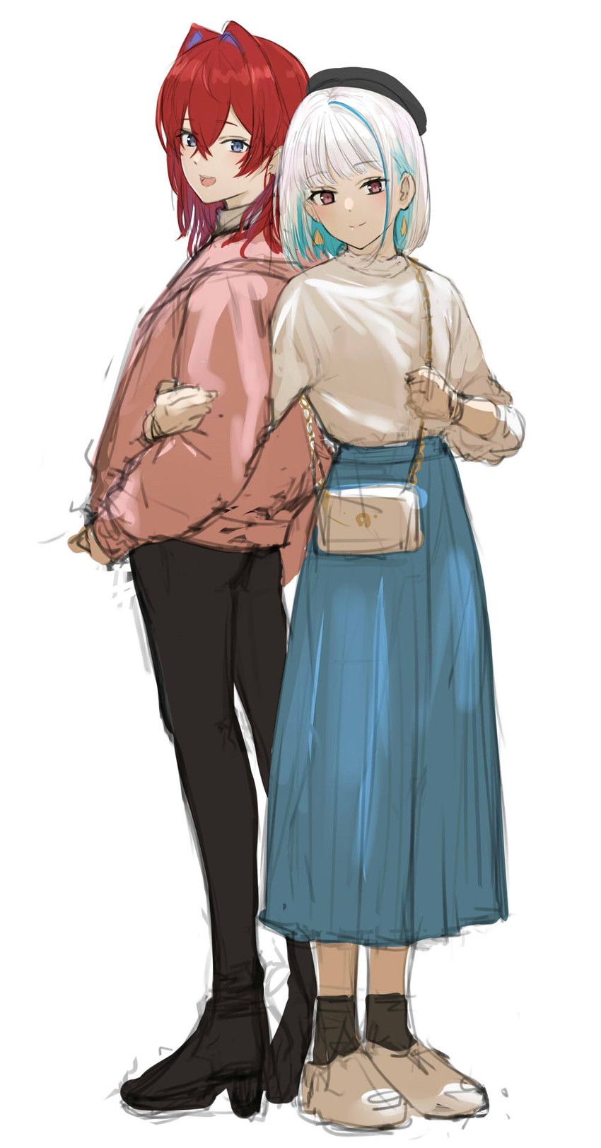 lize helesta and ange katrina (nijisanji) drawn by isshiki_(ffmania7)