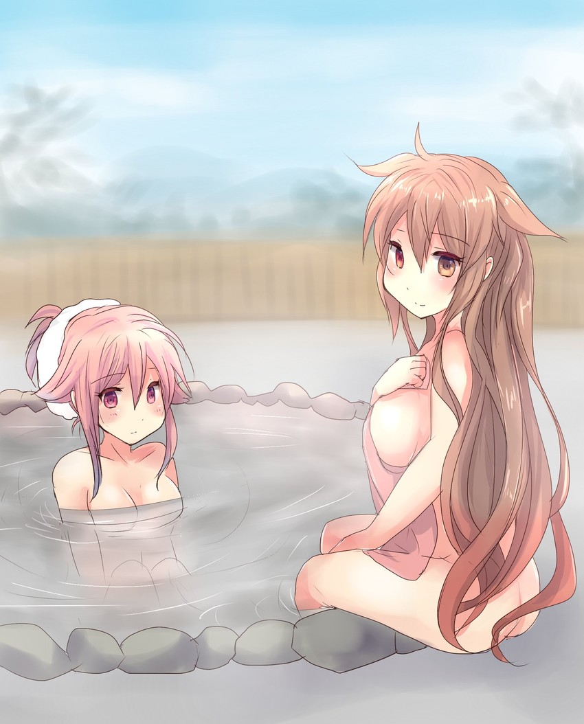 murasame, harusame, and murasame kai ni (kantai collection) drawn by hirune_(konekonelkk)