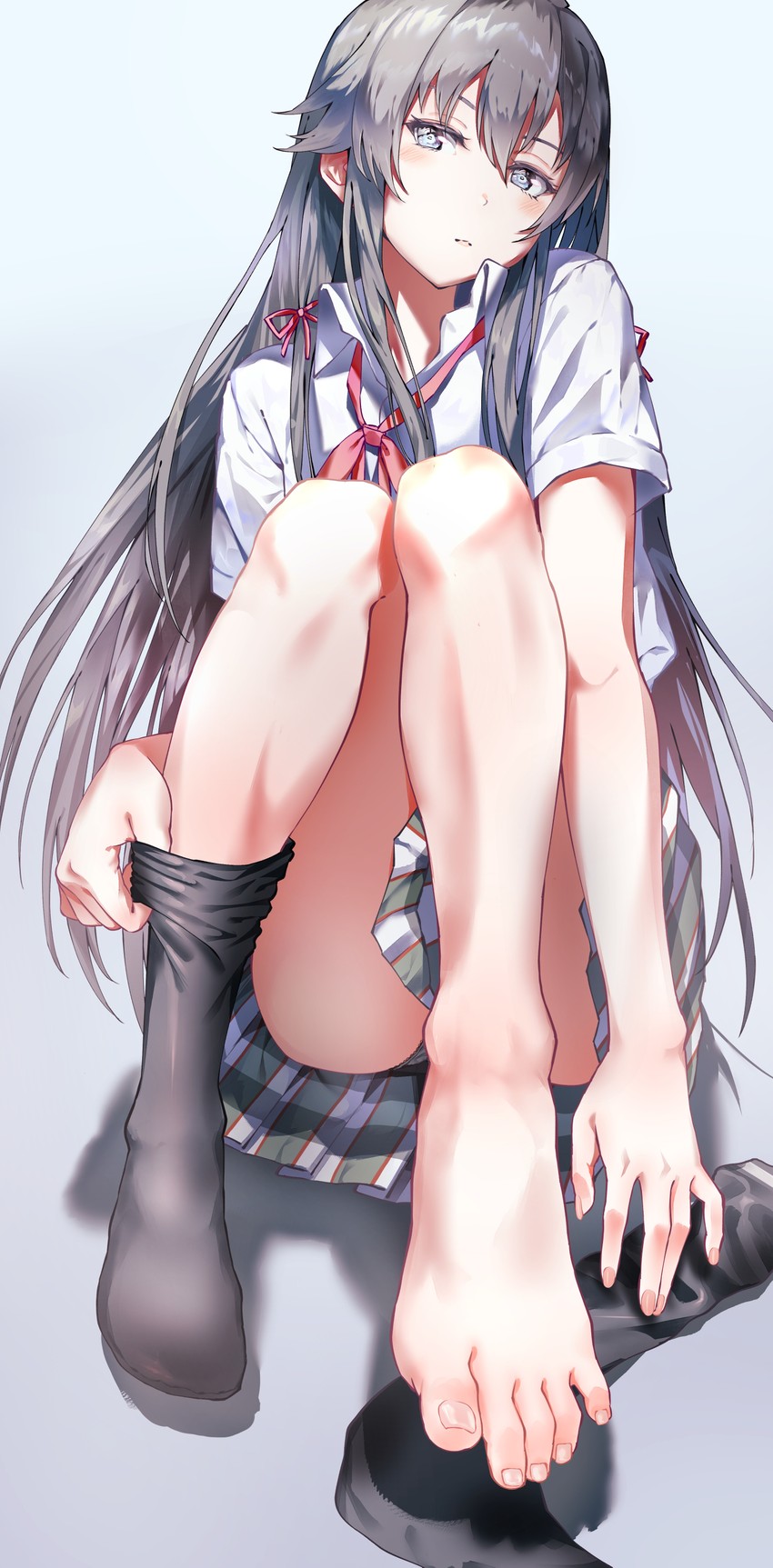 yukinoshita yukino (yahari ore no seishun lovecome wa machigatteiru.) drawn by yuuki_higumo