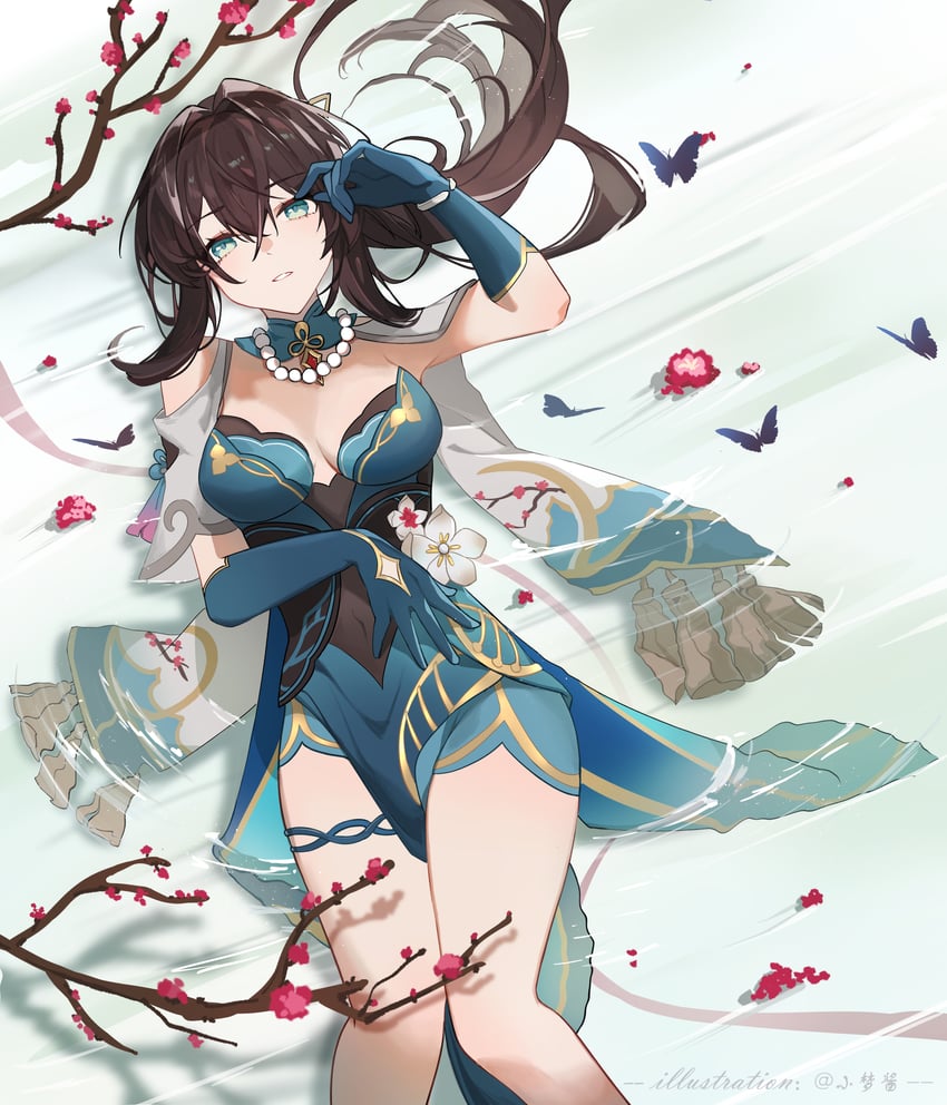 ruan mei (honkai and 1 more) drawn by yume-dream