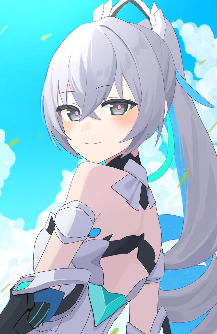bronya zaychik (honkai and 1 more) drawn by h2o_omizu