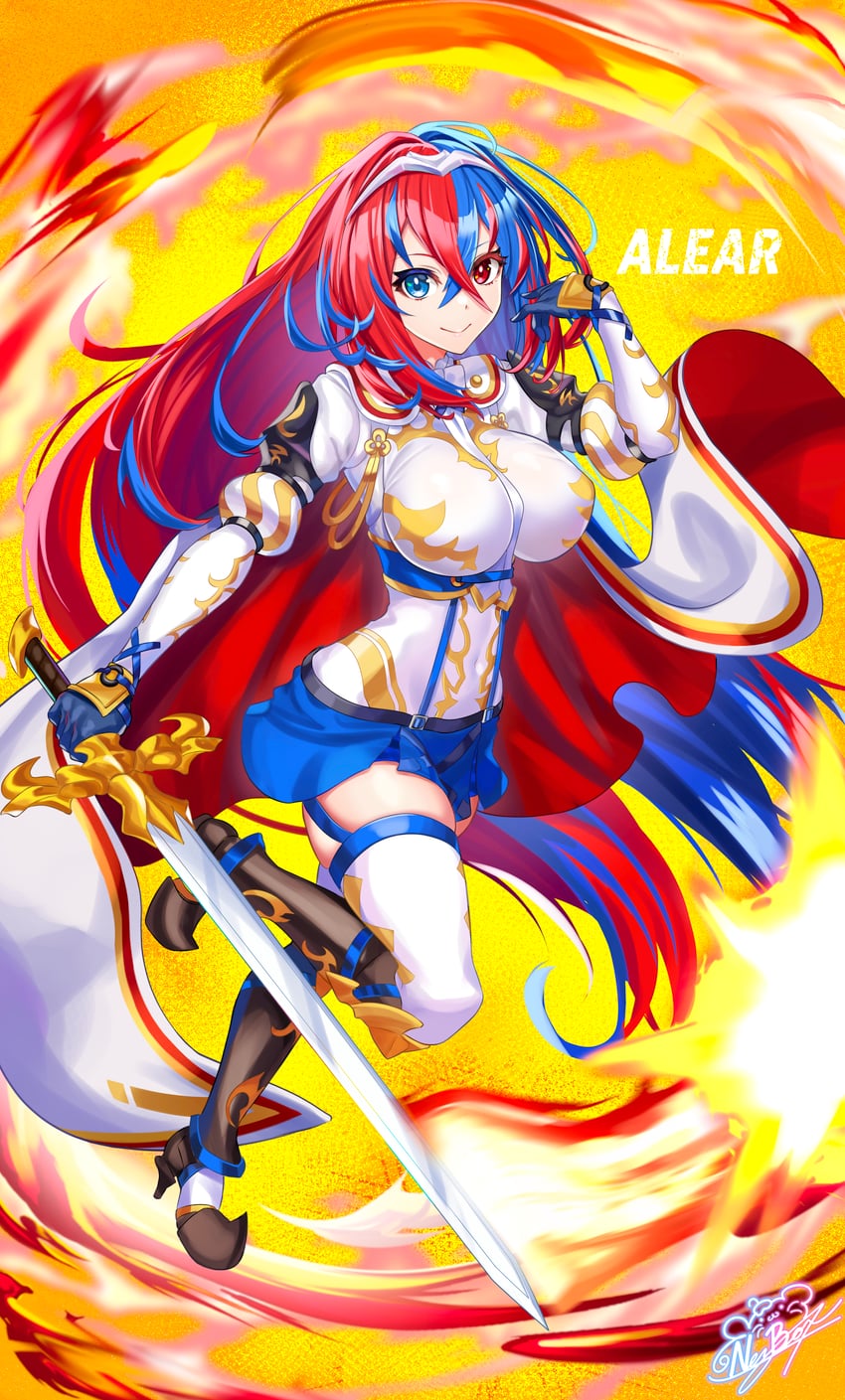 female alear (fire emblem and 1 more) drawn by nez-box