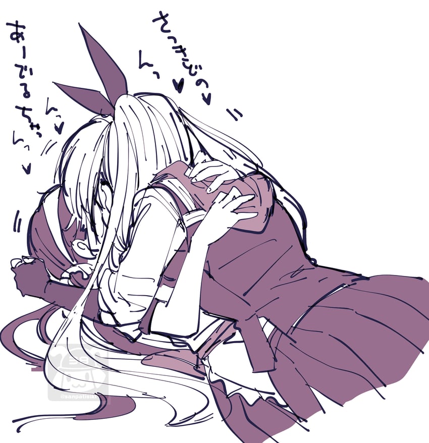 satsuki mari and kanzaki adelheid (heaven burns red) drawn by sanpachishiki_(gyokusai-jima)