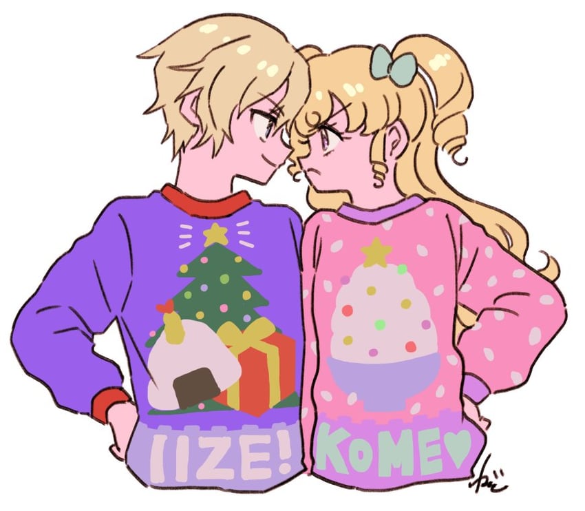 yumekawa yui and yumekawa shogo (pretty series and 2 more) drawn by rituyama1