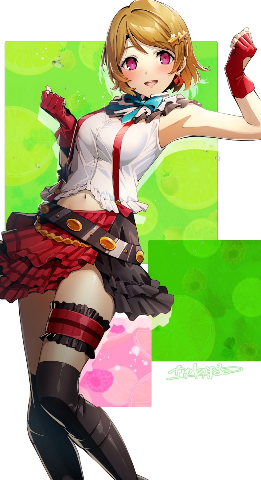 koizumi hanayo (love live! and 1 more) drawn by nakano_maru