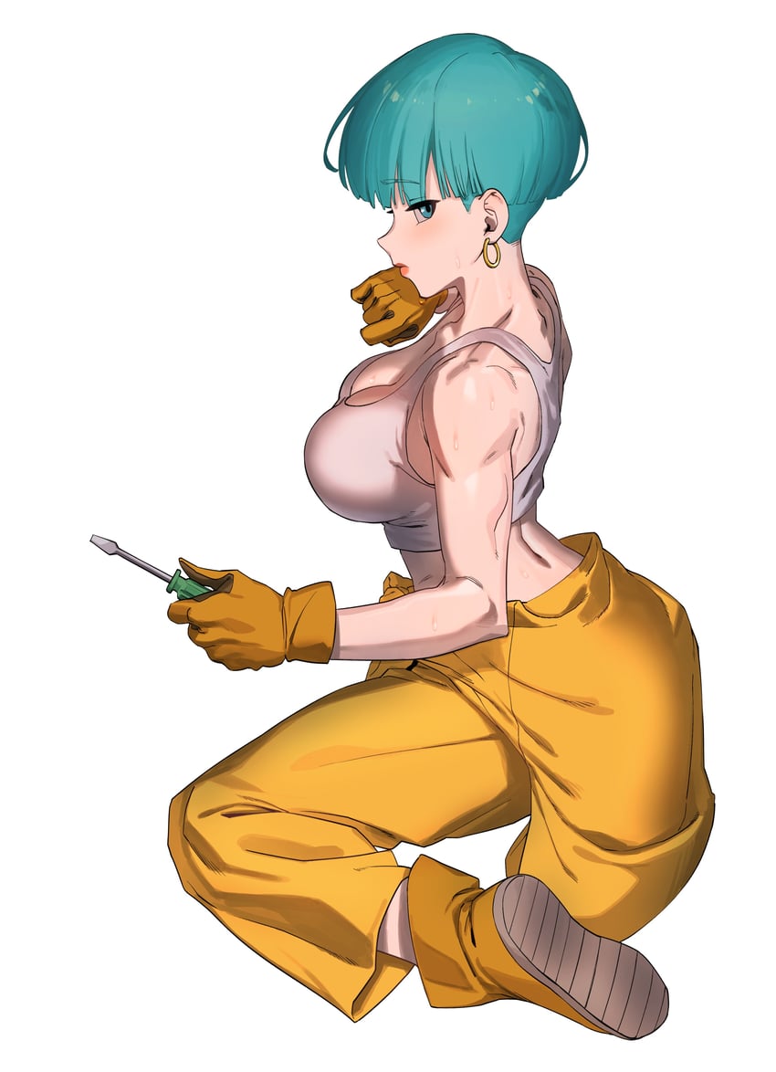 bulma (dragon ball and 1 more) drawn by zequung