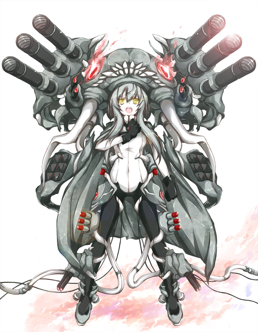 wo-class aircraft carrier (kantai collection) drawn by yumesato_makura