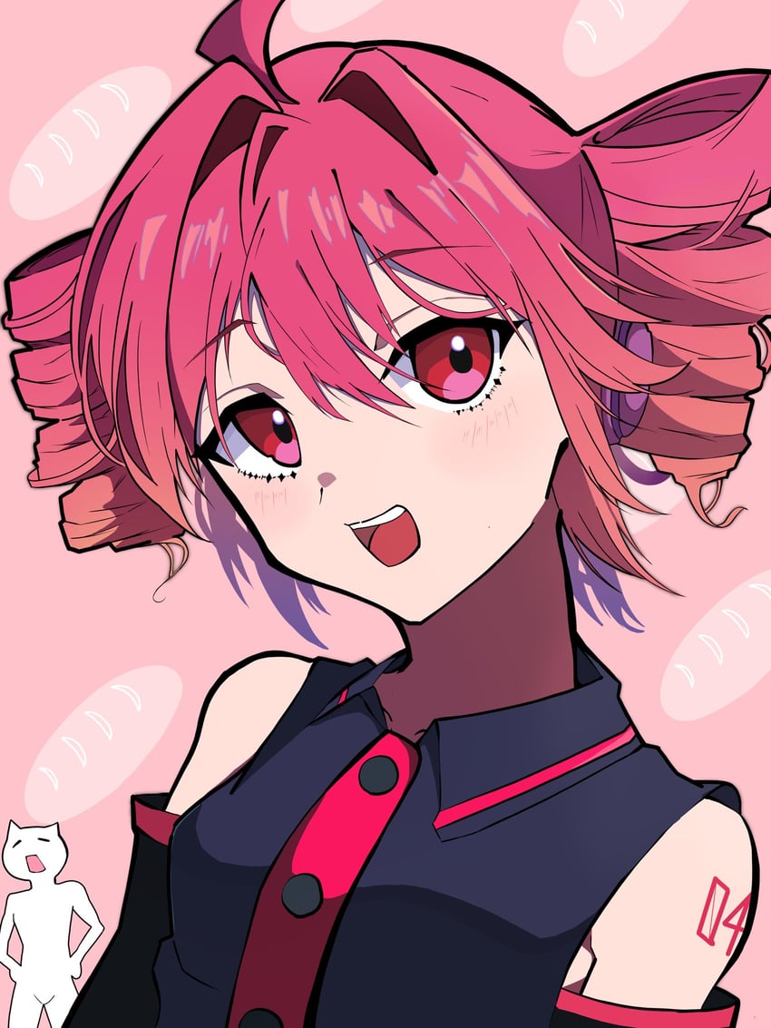 kasane teto and 8toushin (utau and 2 more) drawn by tukamutami