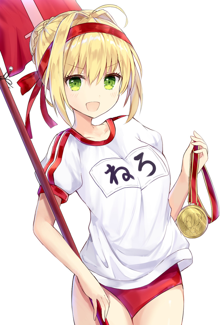 nero claudius (fate and 1 more) drawn by hosaka_(user_xudc3575)