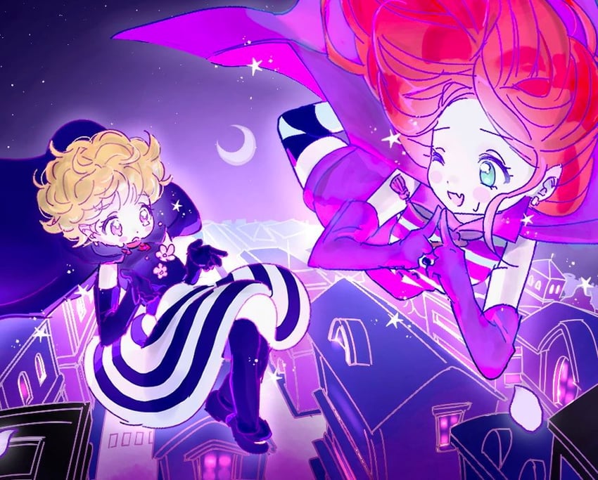 chocolat meilleure and vanilla mieux (sugar sugar rune) drawn by zznz1