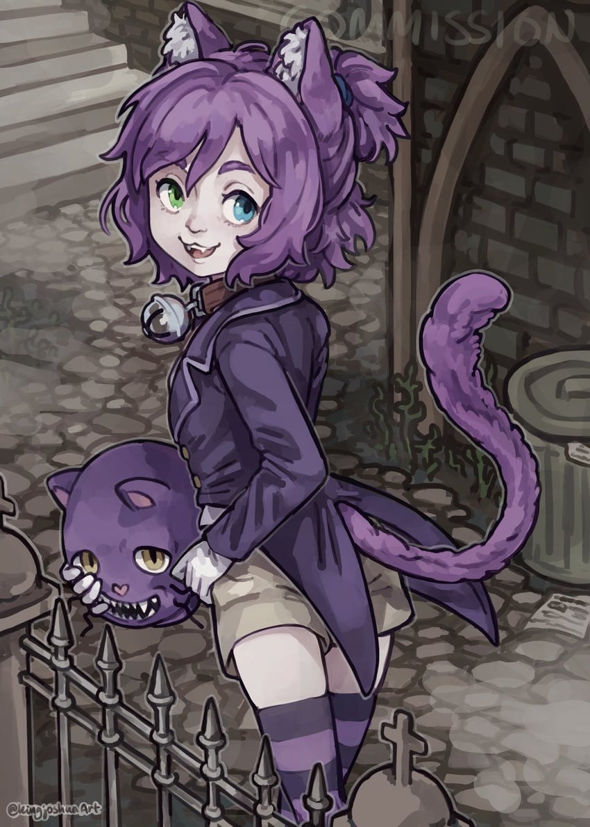 pocketcat (original and 2 more) drawn by kingjoshua