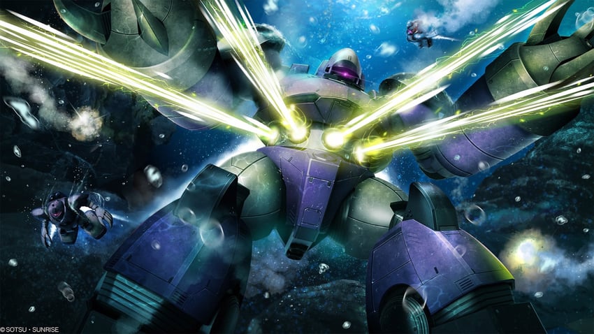 gogg and jurick (gundam and 3 more) drawn by tenjin_hidetaka