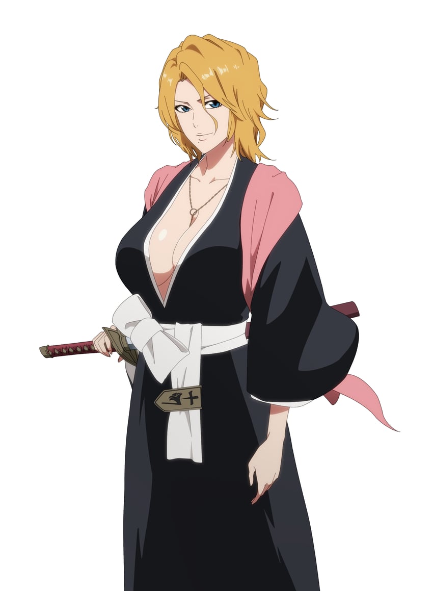 matsumoto rangiku (bleach and 1 more) drawn by yoshino_(laencl)