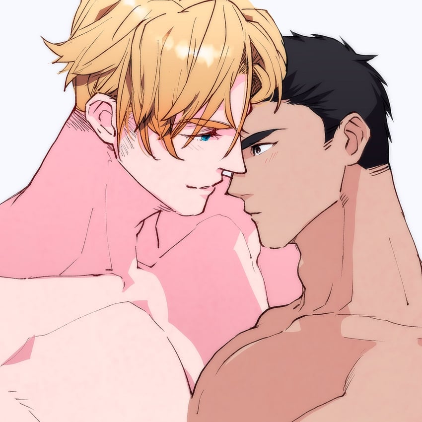 ao isami and lewis smith (yuuki bakuhatsu bang bravern) drawn by llld_(2ldk1241)