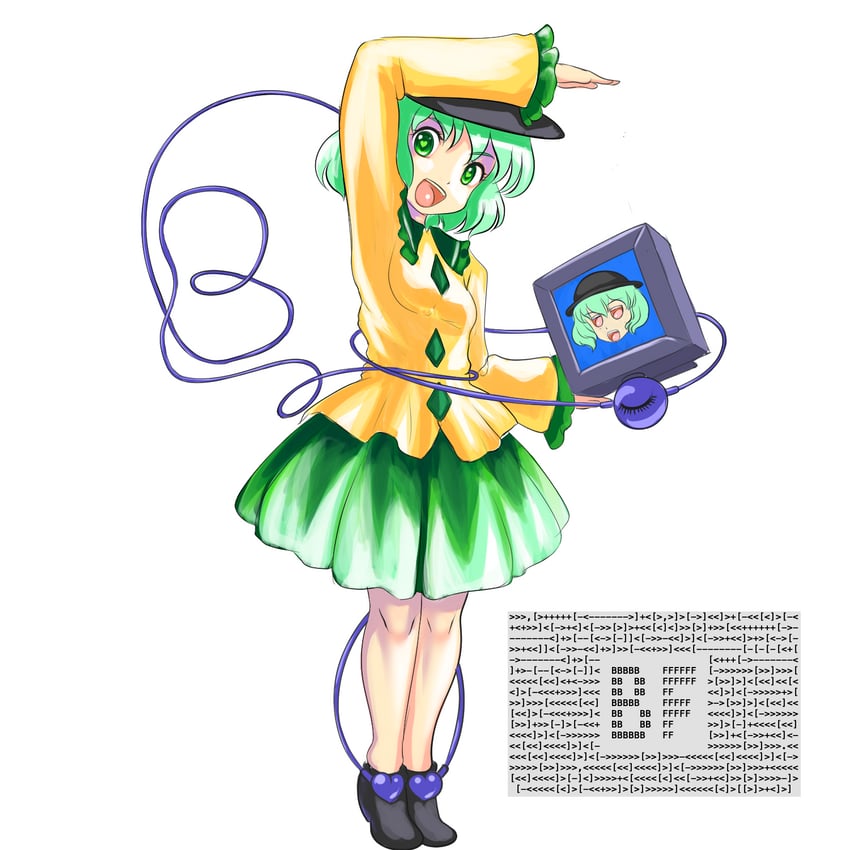 komeiji koishi (touhou) drawn by profitshame