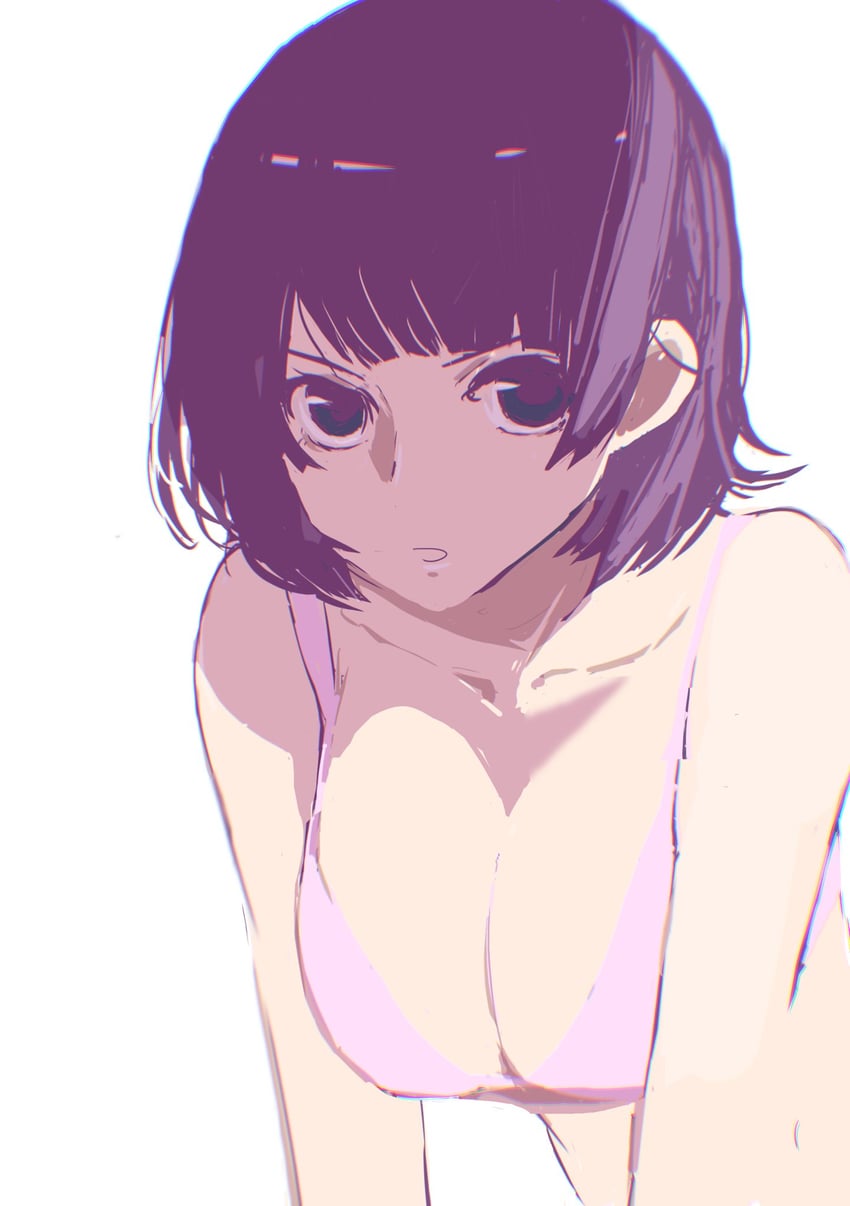 senjougahara hitagi (monogatari and 1 more) drawn by usa003uni