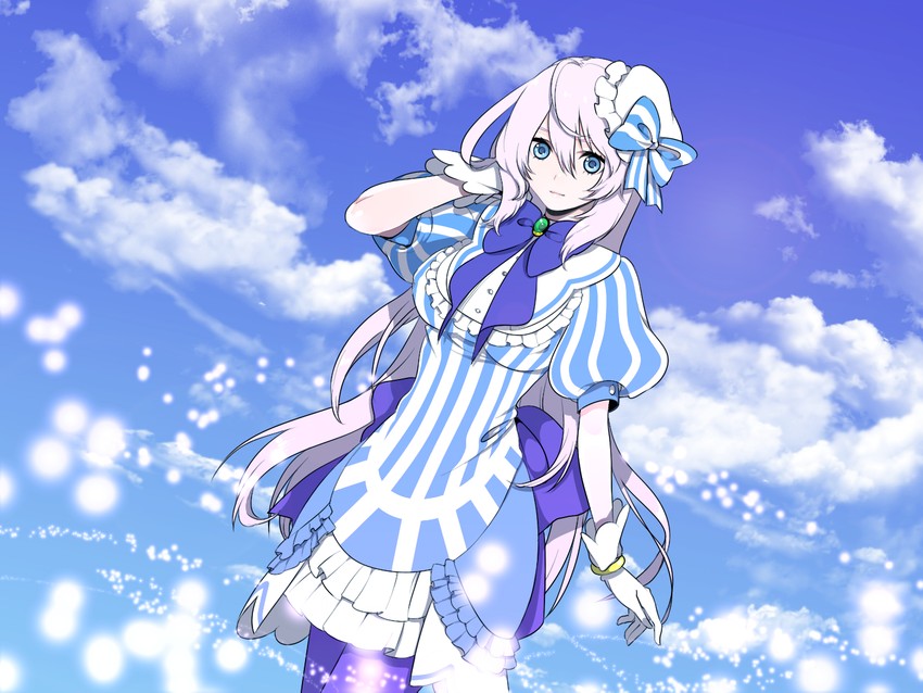 megurine luka (vocaloid and 2 more) drawn by kurono_yuu