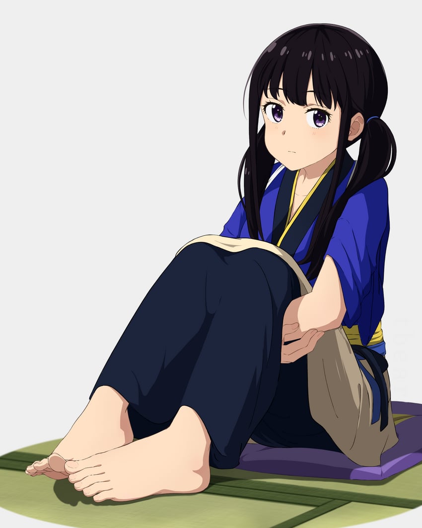 inoue takina (lycoris recoil) drawn by tbear