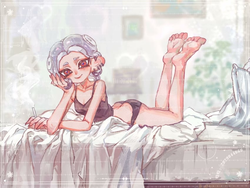 octoling player character and octoling girl (splatoon) drawn by gucandiyi52092
