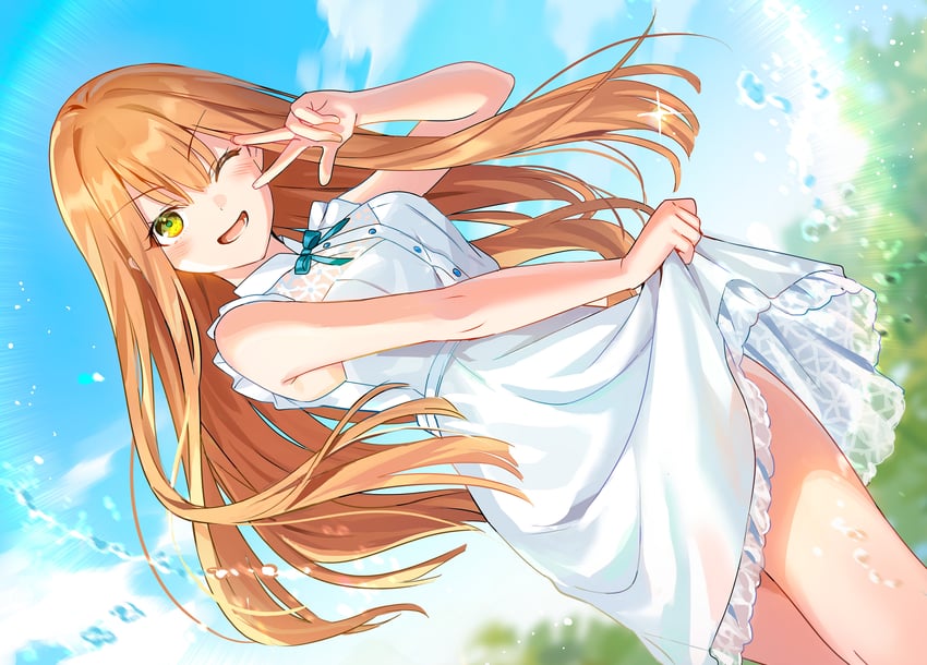 hanasaki chiharu (ore ni dake koakumana kouhai wa genjutsu demo kawaiiga yume no naka dewa motto kawaii) drawn by tan_(tangent)
