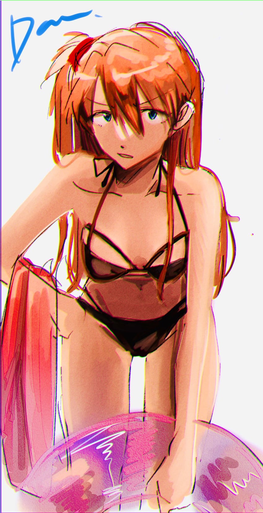 souryuu asuka langley (neon genesis evangelion) drawn by dan_da_dan86