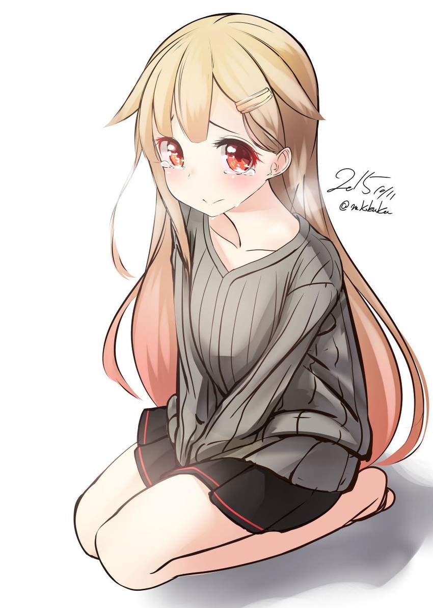 yuudachi and yuudachi kai ni (kantai collection) drawn by nekobaka