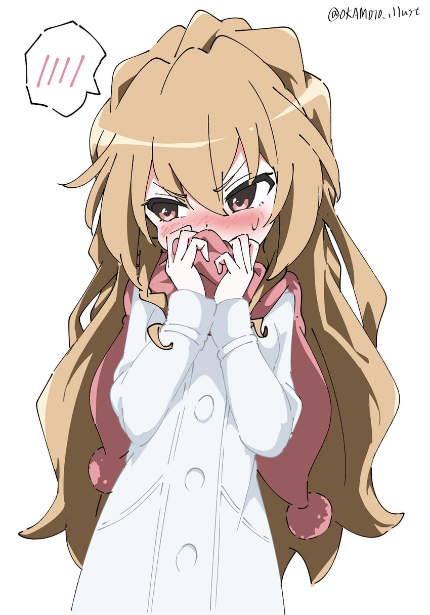 aisaka taiga (toradora!) drawn by white_gorilla_(okamoto)