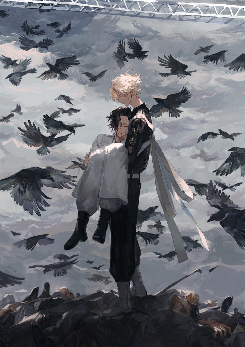 kokonoi hajime and inui seishu (tokyo revengers) drawn by anzen_kakunin