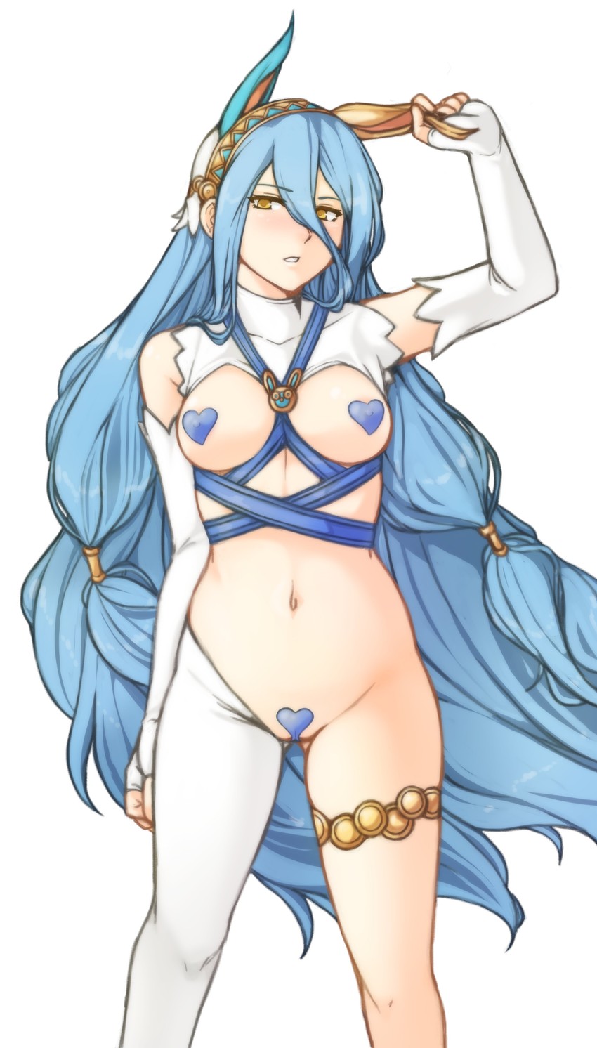 azura (fire emblem and 1 more) drawn by tridisart