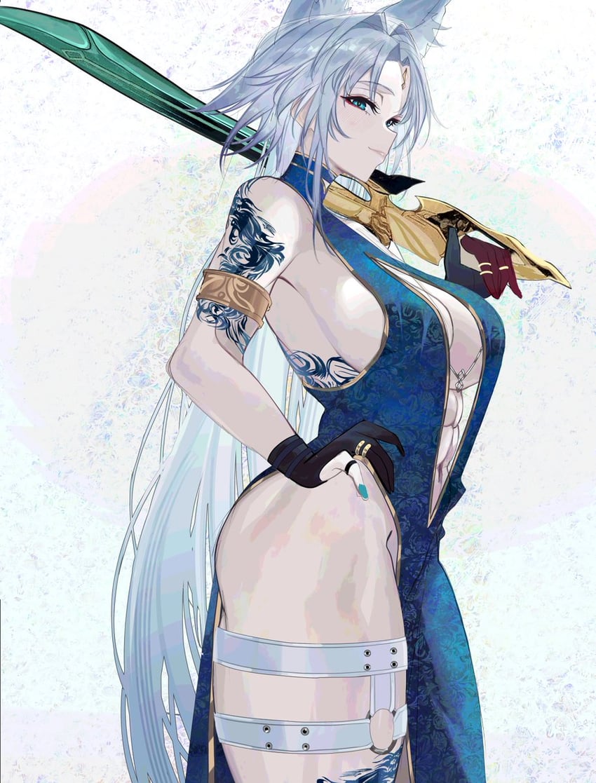 feixiao (honkai and 1 more) drawn by gurei_(streaper42846)