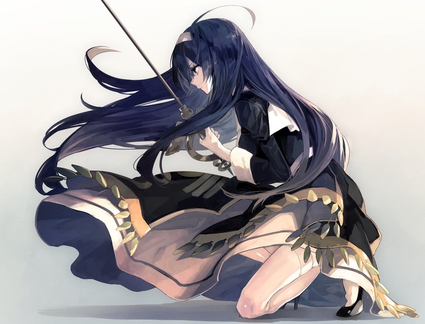 orie ballardiae harada (under night in-birth) drawn by suzunashi