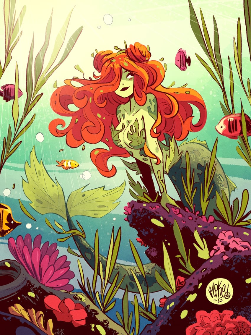 poison ivy (dc comics) drawn by mikemaihack