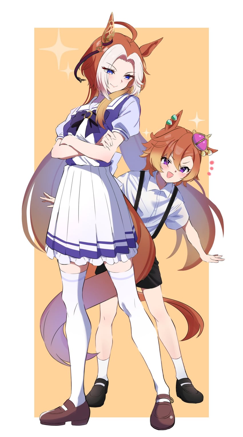 t.m. opera o and orfevre (umamusume) drawn by mochiyukimi21
