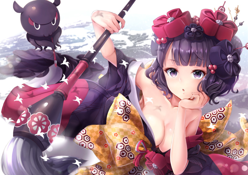 katsushika hokusai and tokitarou (fate and 1 more) drawn by hane_yuki