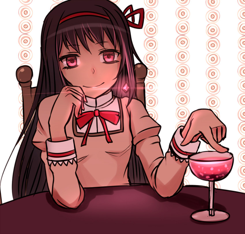 akemi homura (mahou shoujo madoka magica and 1 more) drawn by kiiro_(cocoa080)