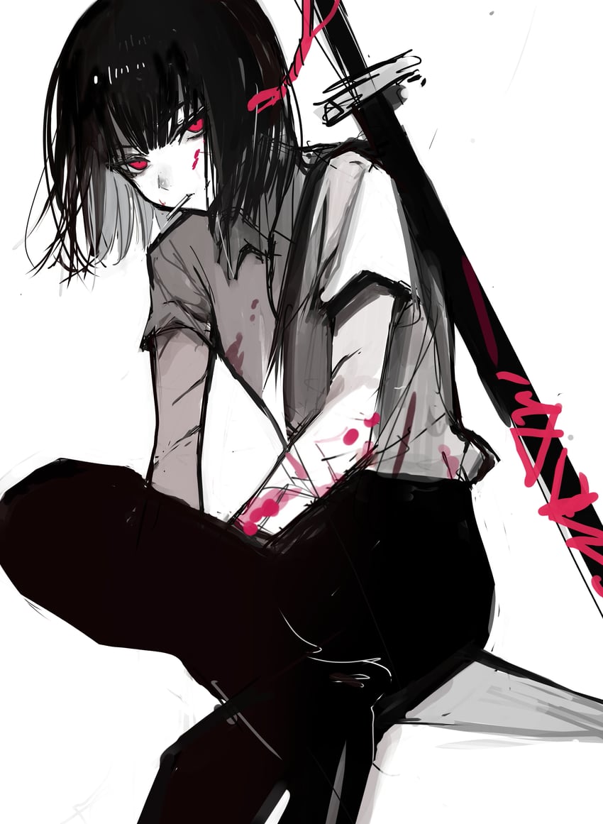 ryoshu (project moon and 1 more) drawn by chuhaibane